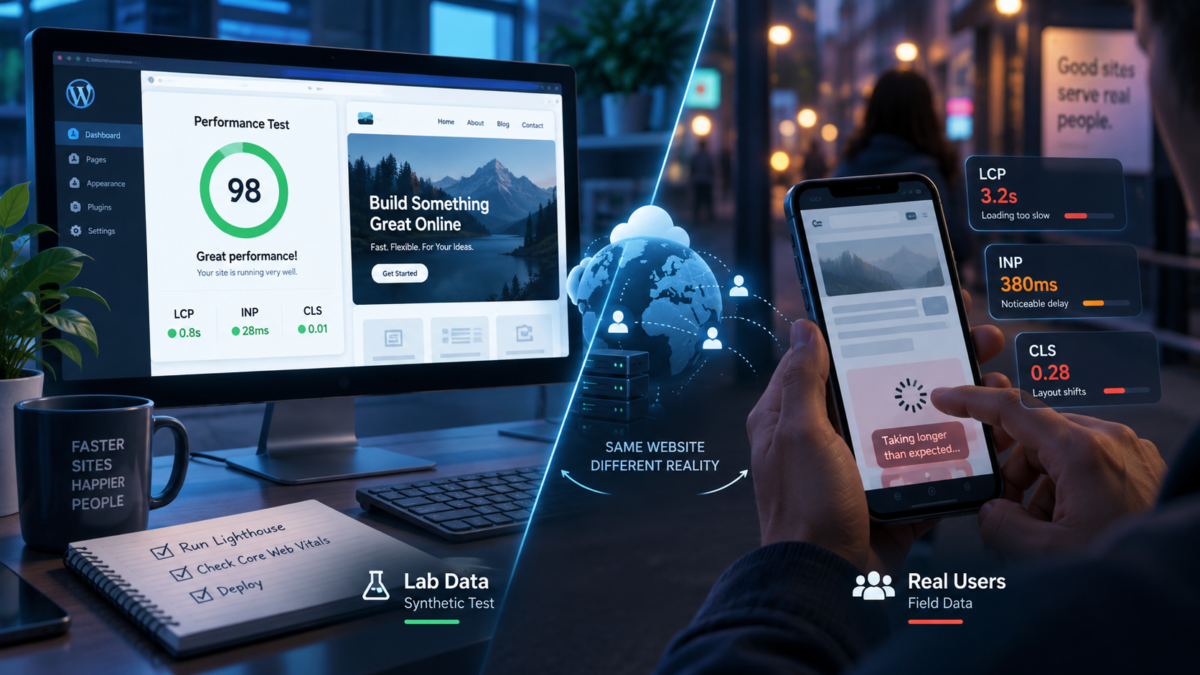WordPress Core Web Vitals
